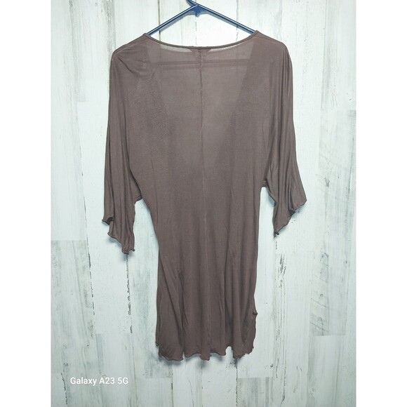 Athleta Women's Medium Brown Swim Cover Up - Picture 5 of 5